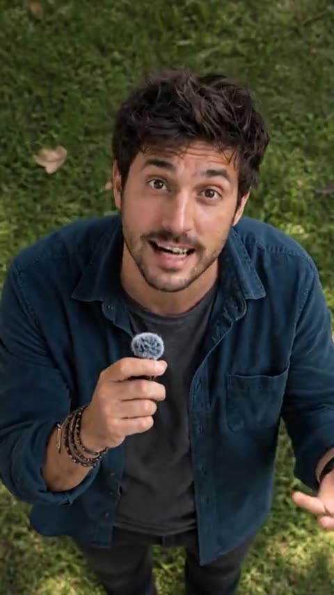 Cut two: the same presenter from a three-quarter angle